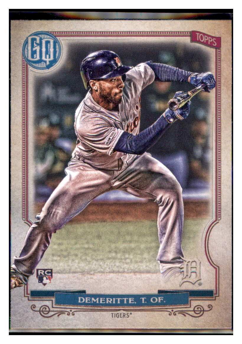 2020 Topps Gypsy Queen Travis
  Demeritte  Detroit Tigers #297 Baseball
  card   MATV4A simple Xclusive Collectibles   