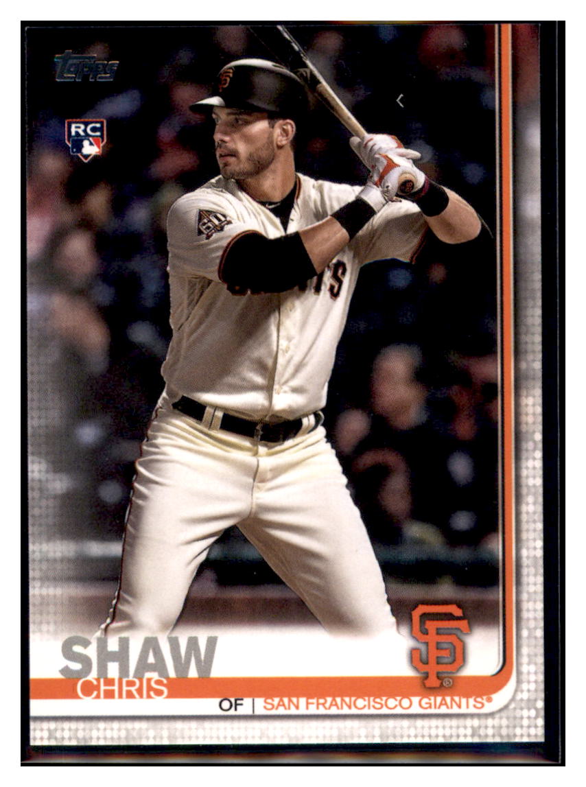 2019 Topps Chris Shaw  San Francisco Giants #611 Baseball
  card   MATV4A simple Xclusive Collectibles   
