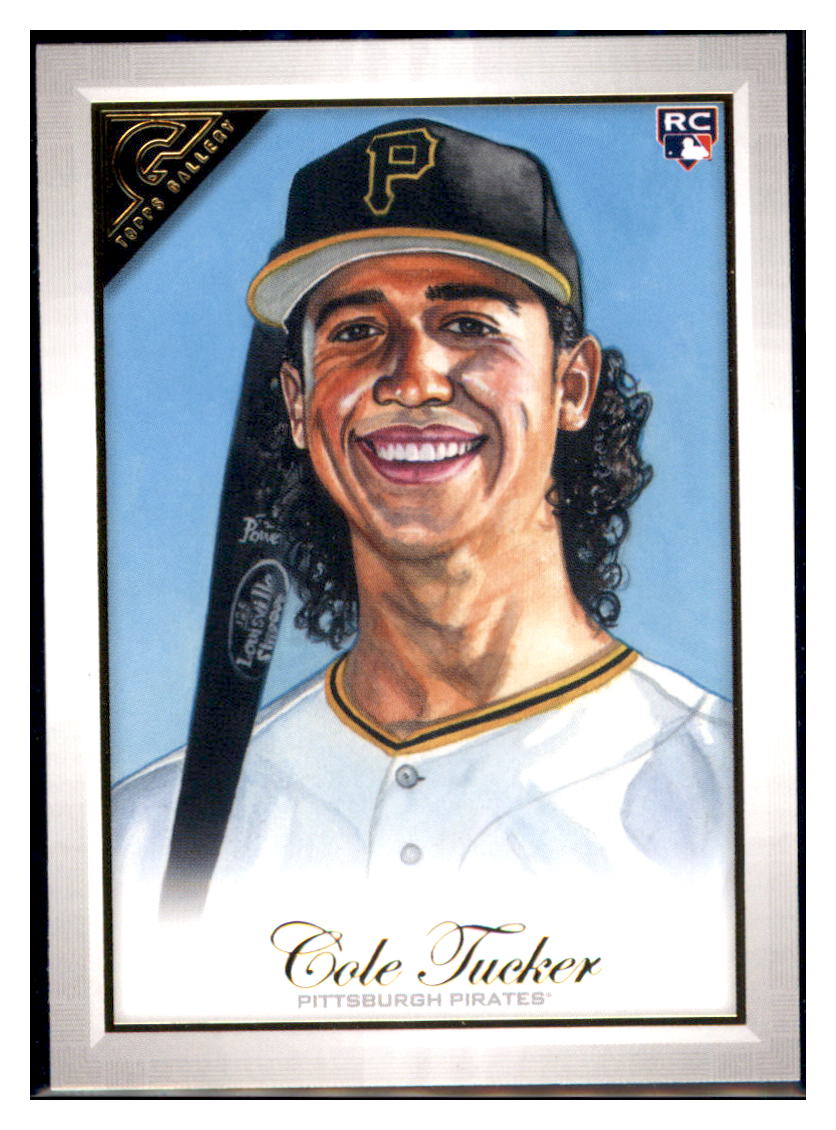 2019 Topps Gallery Cole Tucker  Pittsburgh Pirates #128 Baseball card   MATV4A simple Xclusive Collectibles   
