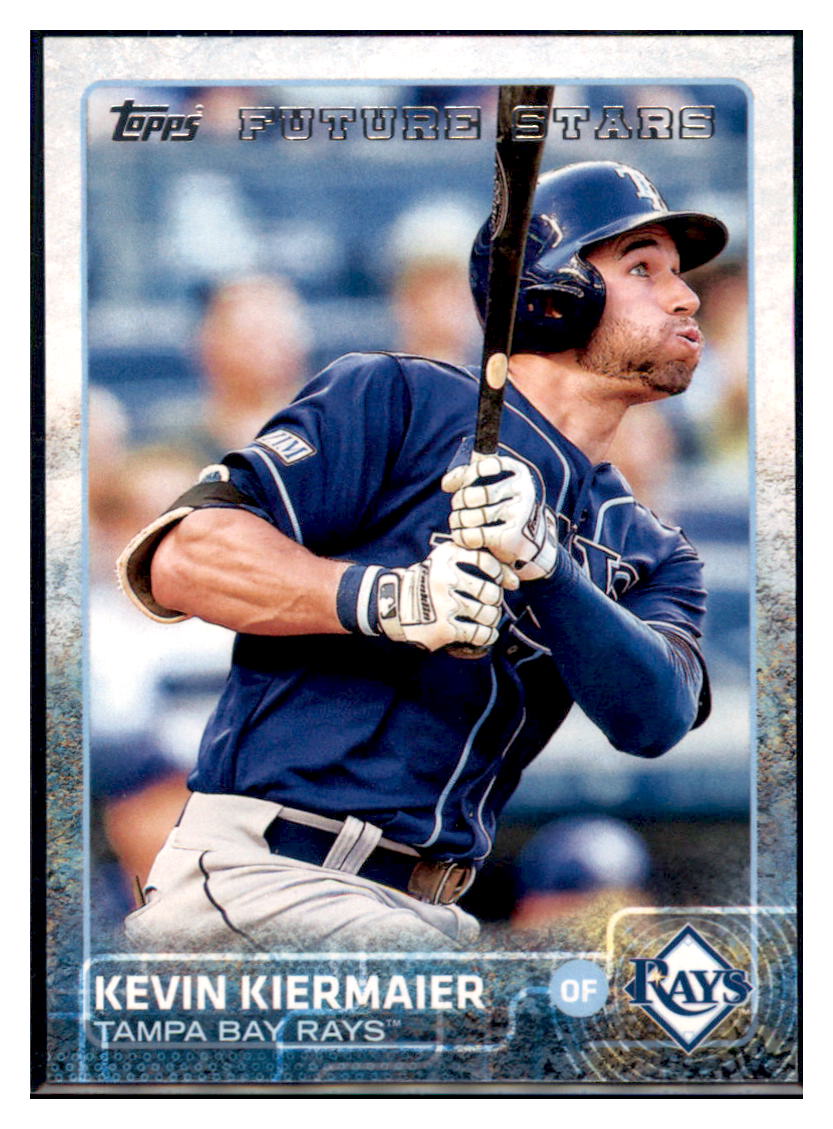 2015 Topps Kevin Kiermaier  Tampa Bay Rays #158 Baseball card   MATV4A simple Xclusive Collectibles   