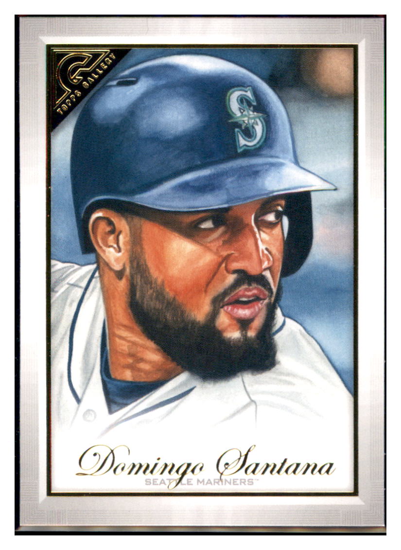 2019 Topps Gallery Domingo Santana  Seattle Mariners #113 Baseball card   MATV4A simple Xclusive Collectibles   
