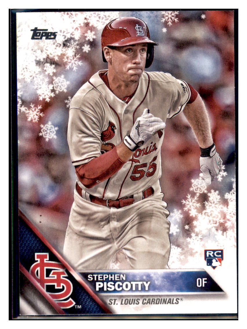 2016 Topps Holiday Stephen Piscotty  St. Louis Cardinals #HMW138 Baseball
  card   MATV4A simple Xclusive Collectibles   