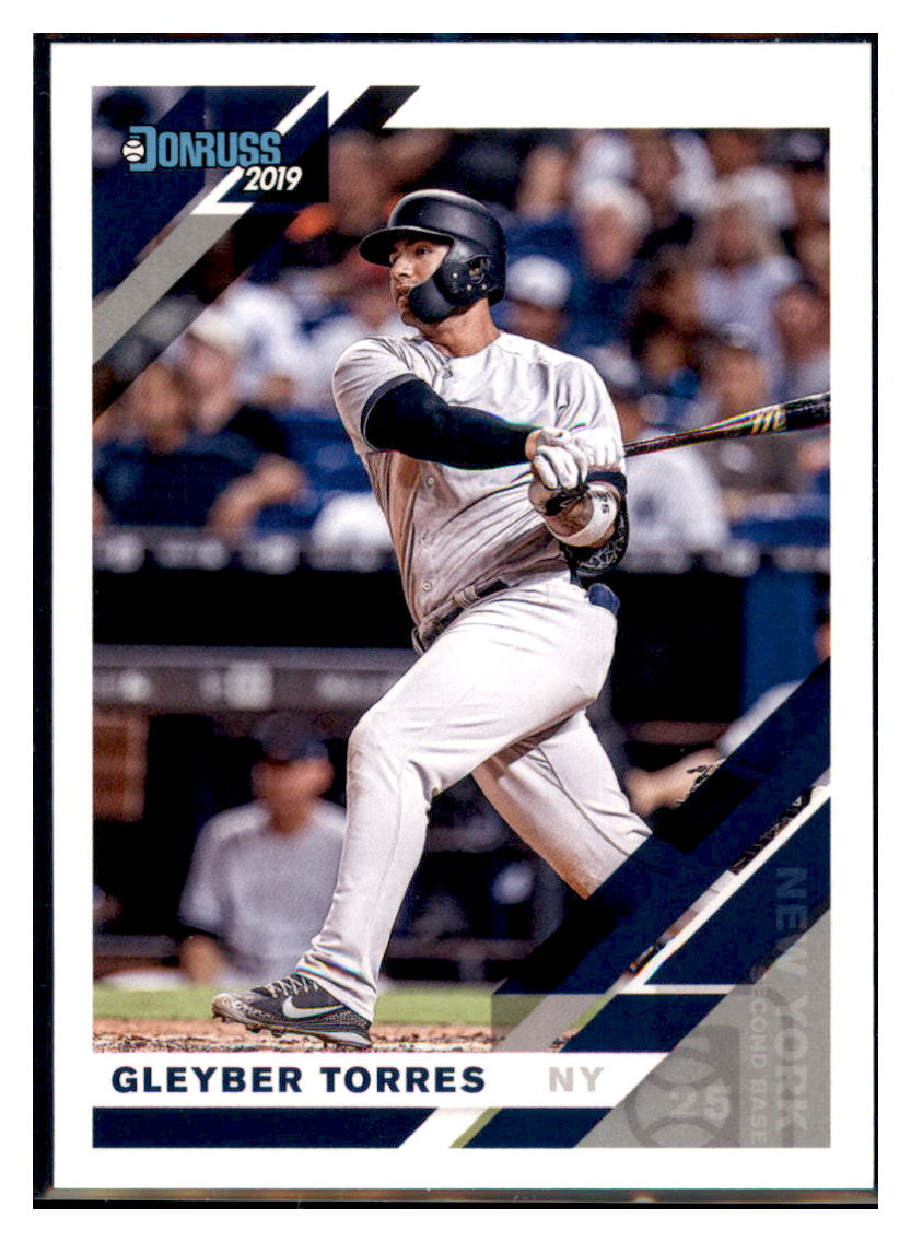 2019 Donruss Gleyber Torres  New York Yankees #157 Baseball card   MATV4A simple Xclusive Collectibles   