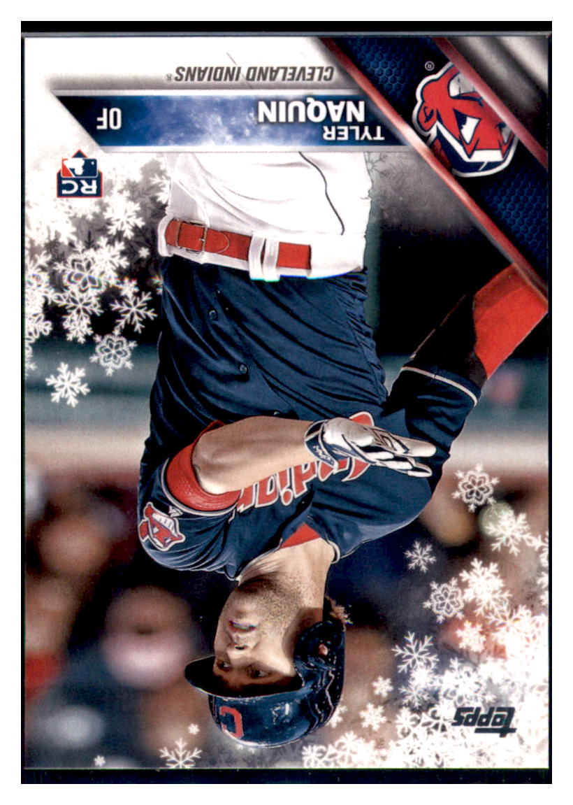 2016 Topps Holiday Tyler Naquin  Cleveland Indians #HMW131 Baseball
  card   MATV4A simple Xclusive Collectibles   