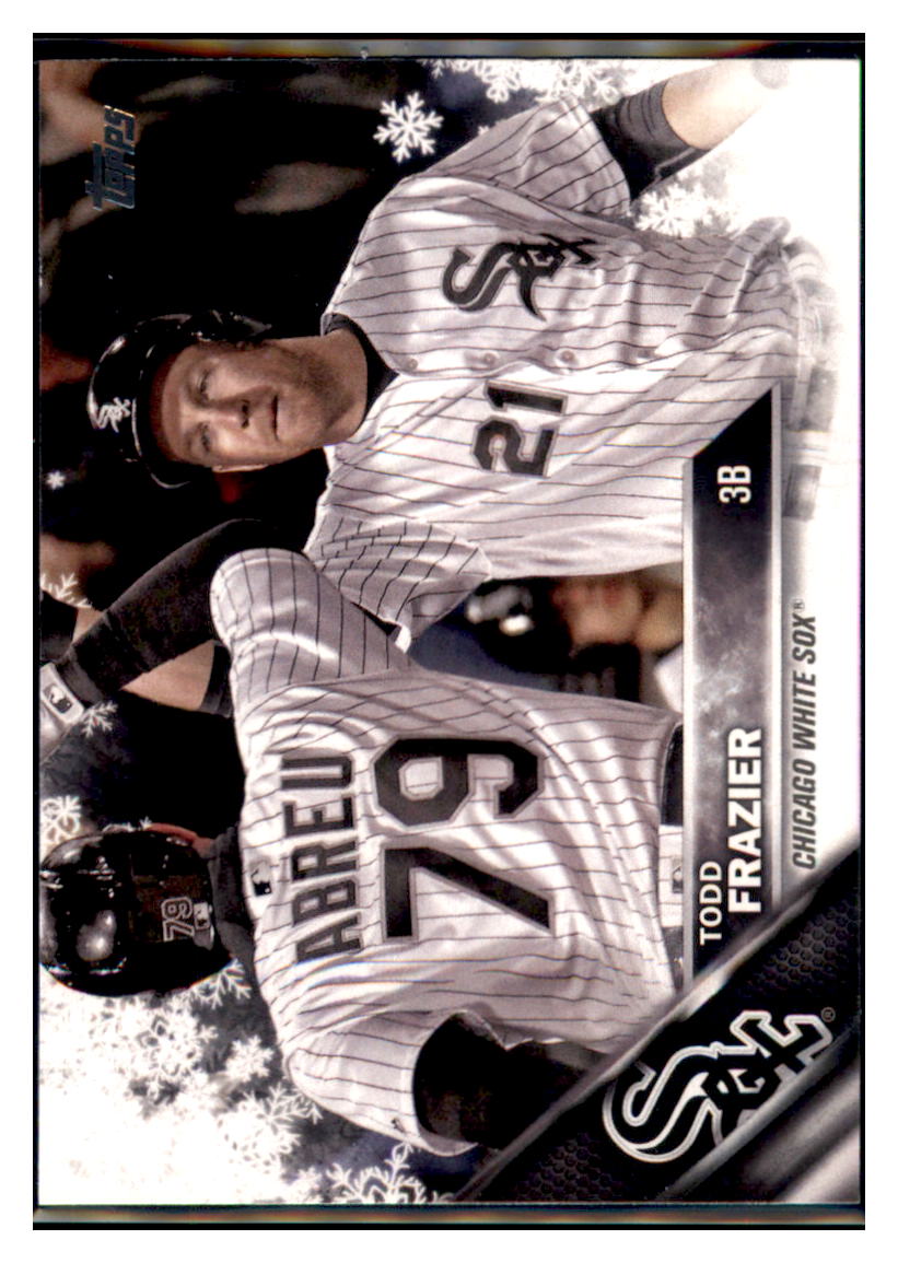 2016 Topps Holiday Todd Frazier  Chicago White Sox #HMW115 Baseball
  card   MATV2 simple Xclusive Collectibles   