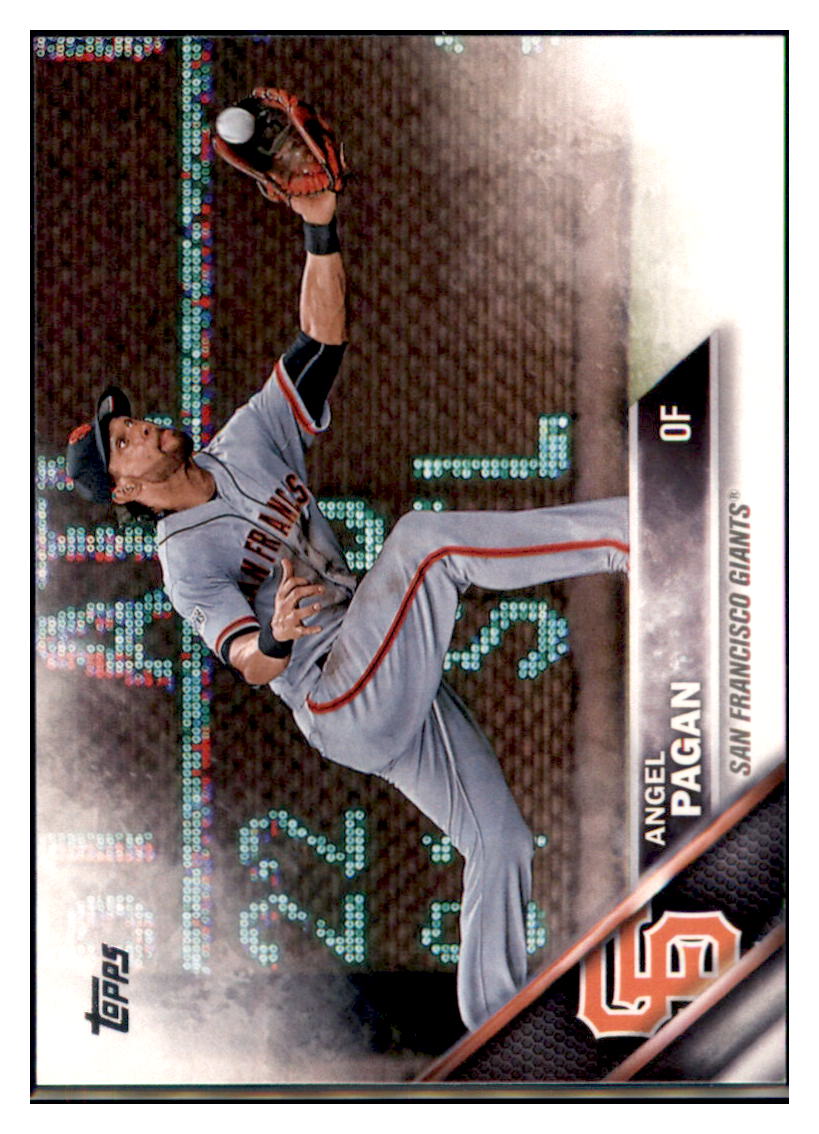 2016 Topps Angel Pagan  San Francisco Giants #299 Baseball
  card   MATV2_1a simple Xclusive Collectibles   