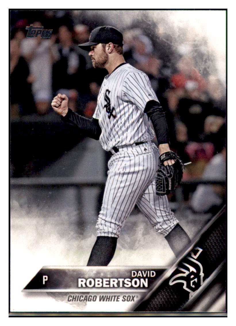 2016 Topps David Robertson  Chicago White Sox #234 Baseball card   MATV2 simple Xclusive Collectibles   