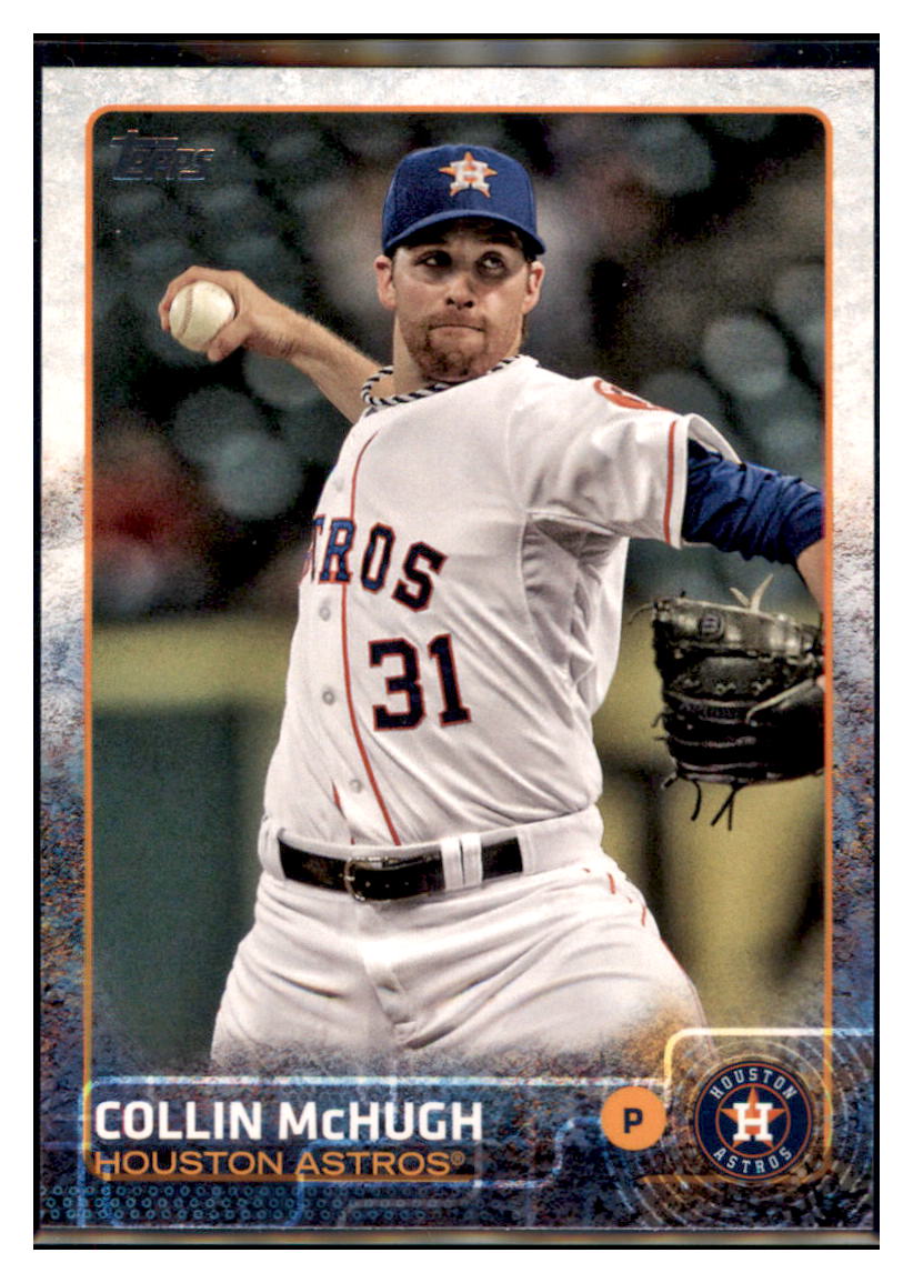 2015 Topps Collin McHugh  Houston Astros #508 Baseball card   MATV2 simple Xclusive Collectibles   