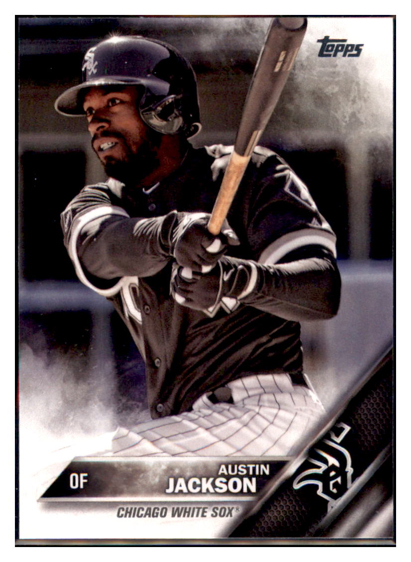 2016 Topps Update Austin Jackson  Chicago White Sox #US231 Baseball card   MATV2_1b simple Xclusive Collectibles   