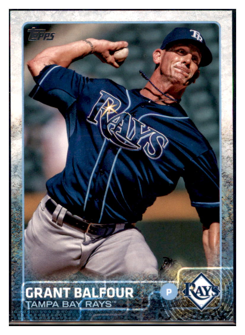 2015 Topps Grant Balfour  Tampa Bay Rays #661 Baseball card   MATV2 simple Xclusive Collectibles   