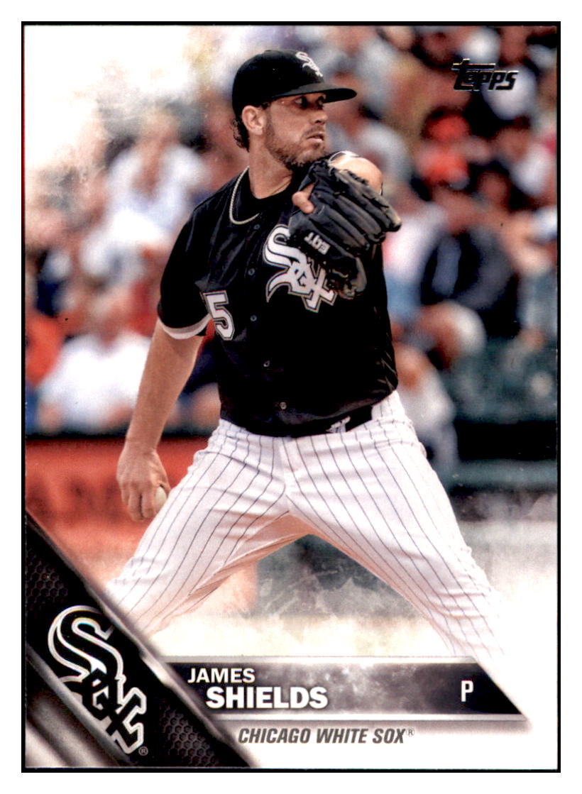 2016 Topps Update James Shields  Chicago White Sox #US210 Baseball card   MATV2_1a simple Xclusive Collectibles   