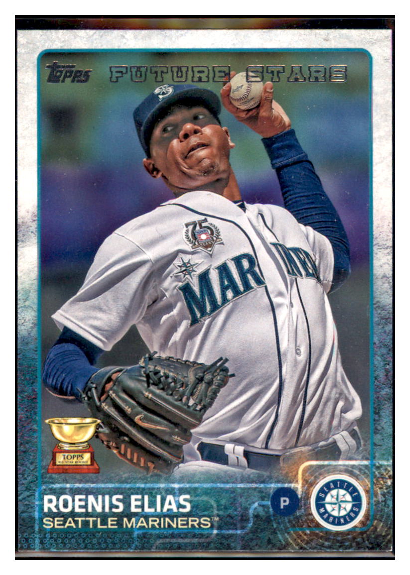 2015 Topps Roenis Elias  Seattle Mariners #634 Baseball card   MATV2 simple Xclusive Collectibles   