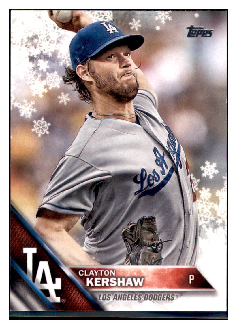 2016 Topps Clayton Kershaw  Los Angeles Dodgers #150 Baseball card   MATV2_1a simple Xclusive Collectibles   
