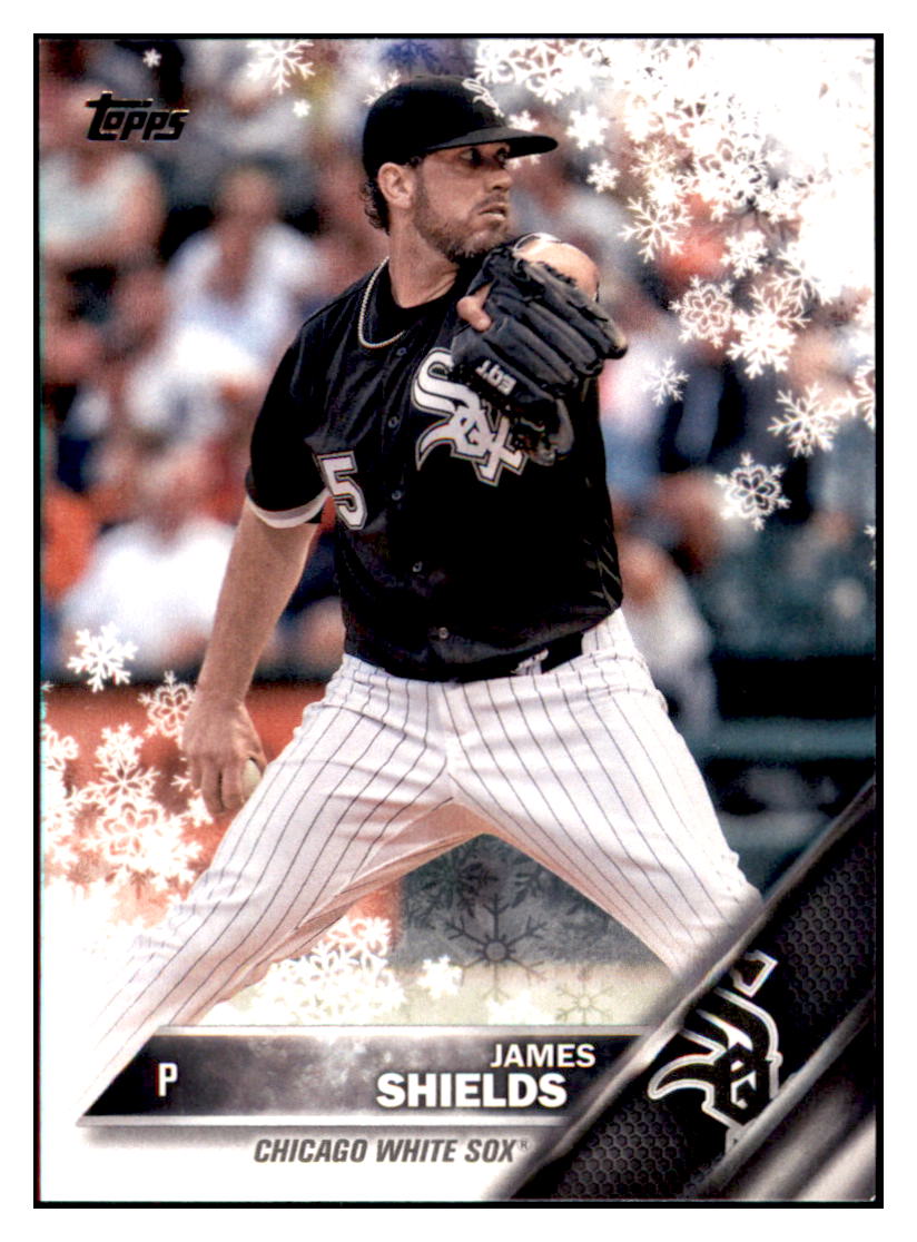 2016 Topps Holiday James Shields  Chicago White Sox #HMW121 Baseball
  card   MATV2_1b simple Xclusive Collectibles   
