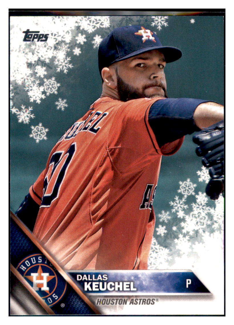 2016 Topps Dallas Keuchel  Houston Astros #550 Baseball card   MATV2 simple Xclusive Collectibles   