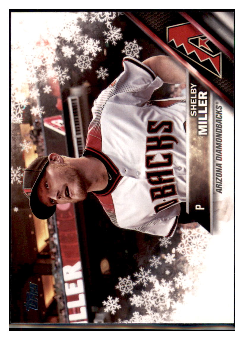 2016 Topps Update Shelby Miller  Arizona Diamondbacks #US109 Baseball
  card   MATV2 simple Xclusive Collectibles   