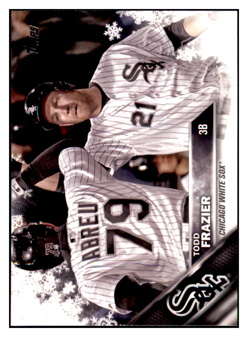 2016 Topps Holiday Todd Frazier  Chicago White Sox #HMW115 Baseball
  card   MATV2_1b simple Xclusive Collectibles   