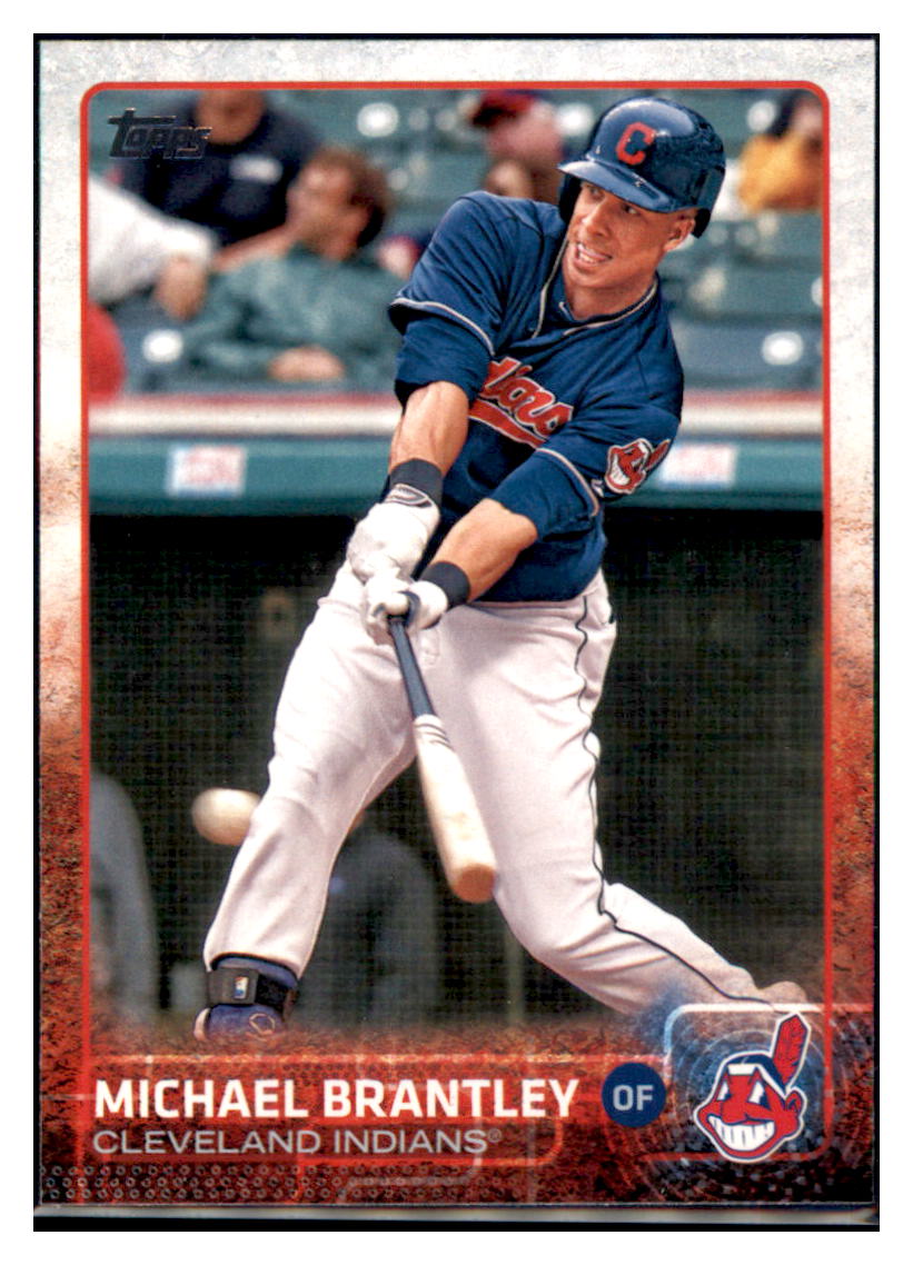2015 Topps Cleveland Indians Michael
  Brantley  Cleveland Indians #CI-11
  Baseball card   MATV2 simple Xclusive Collectibles   