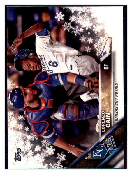 2016 Topps Baseball Card – Lorenzo Cain #696 Kansas City Royals