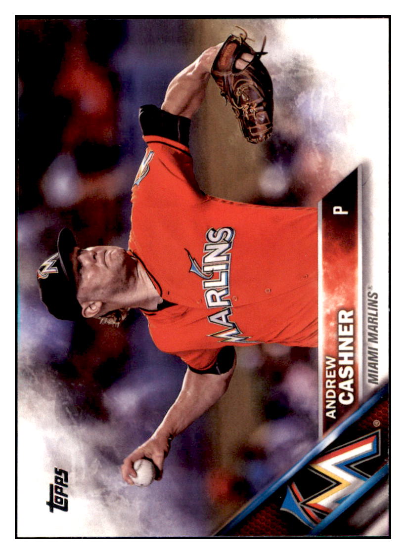 2016 Topps Update Andrew Cashner  Miami Marlins #US100 Baseball card   MATV2 simple Xclusive Collectibles   