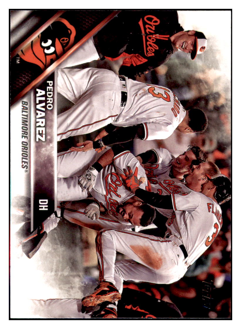 2016 Topps Update Pedro Alvarez  Baltimore Orioles #US8 Baseball card   MATV2 simple Xclusive Collectibles   