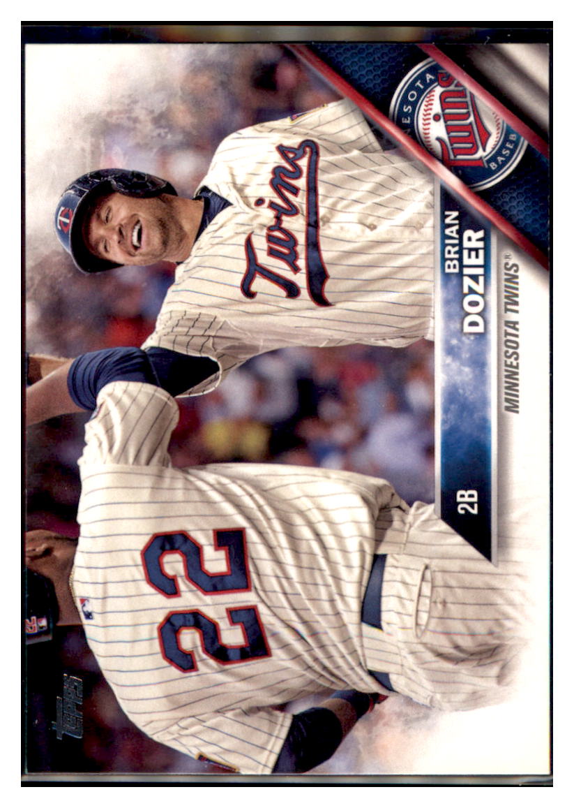 2016 Topps Brian Dozier  Minnesota Twins #308 Baseball card   MATV2 simple Xclusive Collectibles   