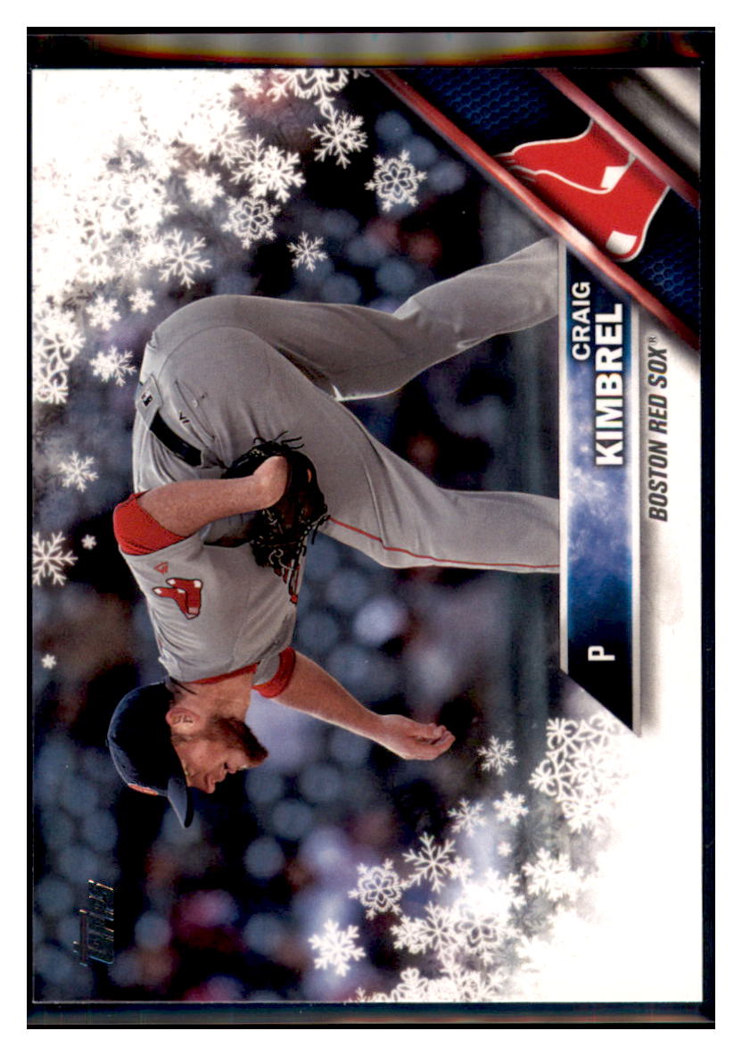 2016 Topps Holiday Craig Kimbrel  Boston Red Sox #HMW167 Baseball card   MATV2_1a simple Xclusive Collectibles   