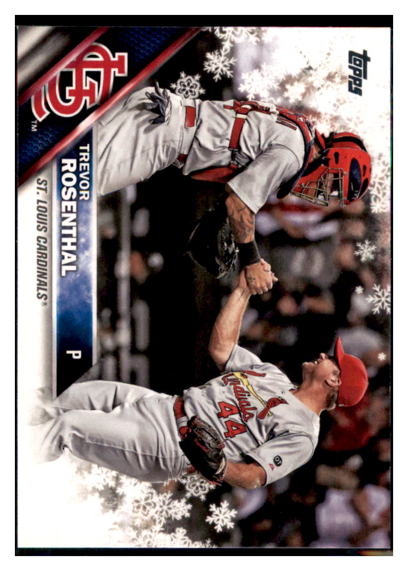 2016 Topps Holiday Trevor Rosenthal  St. Louis Cardinals #HMW120 Baseball
  card   MATV2 simple Xclusive Collectibles   