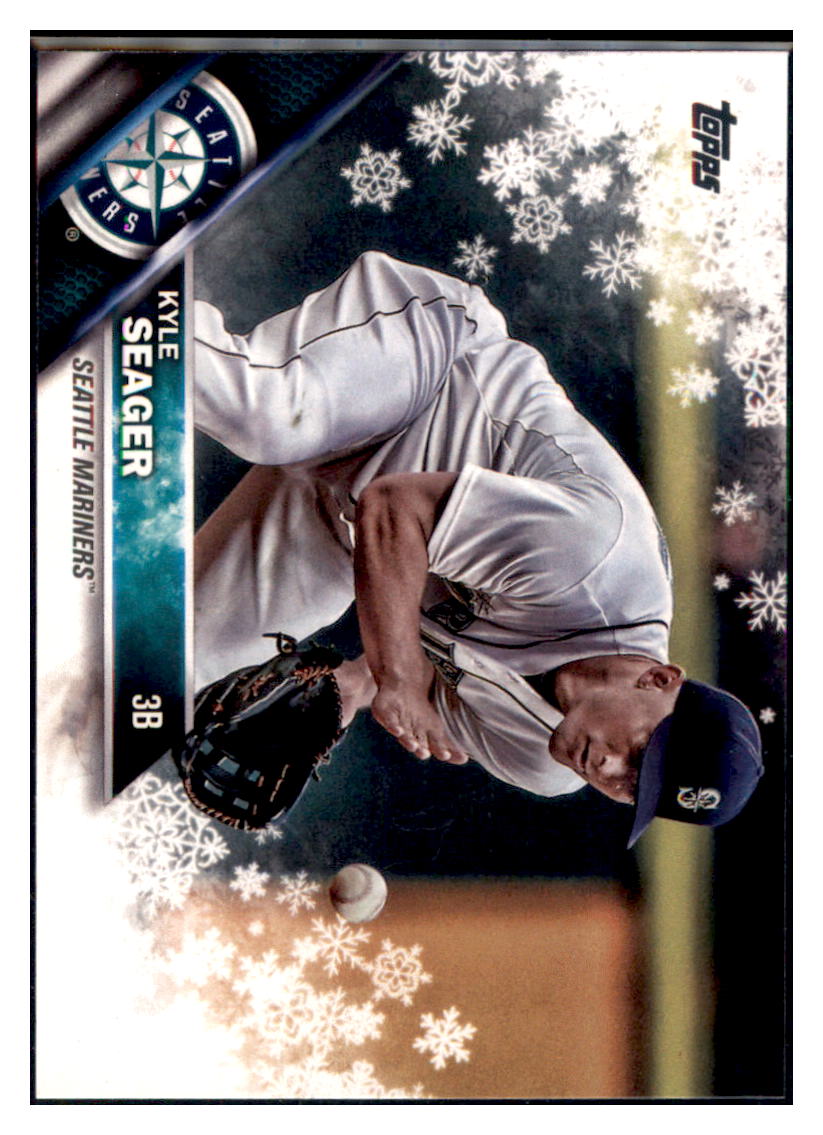 2016 Topps Holiday Kyle Seager  Seattle Mariners #HMW194 Baseball card   MATV2_1a simple Xclusive Collectibles   