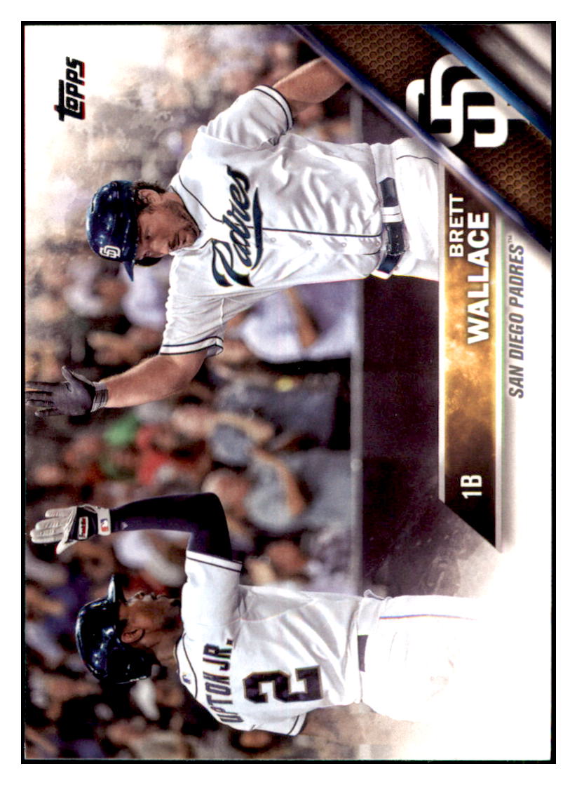 2016 Topps Brett Wallace  San Diego Padres #415 Baseball card   MATV3 simple Xclusive Collectibles   