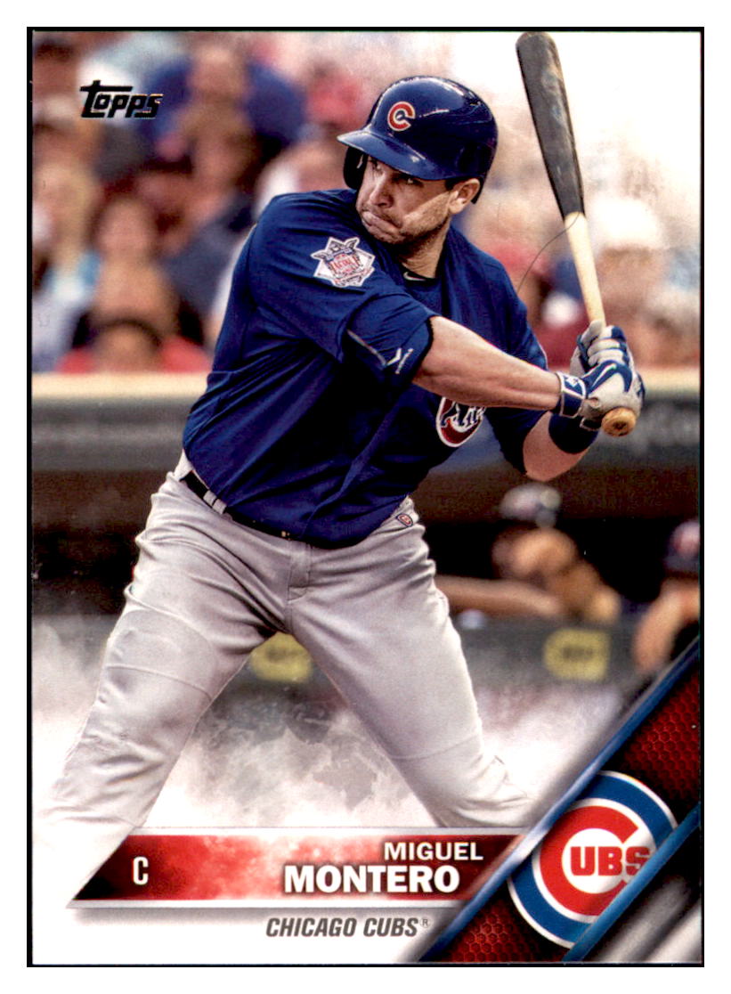 2016 Topps Chicago Cubs Miguel
  Montero  Chicago Cubs #CC-13 Baseball
  card   MATV3 simple Xclusive Collectibles   