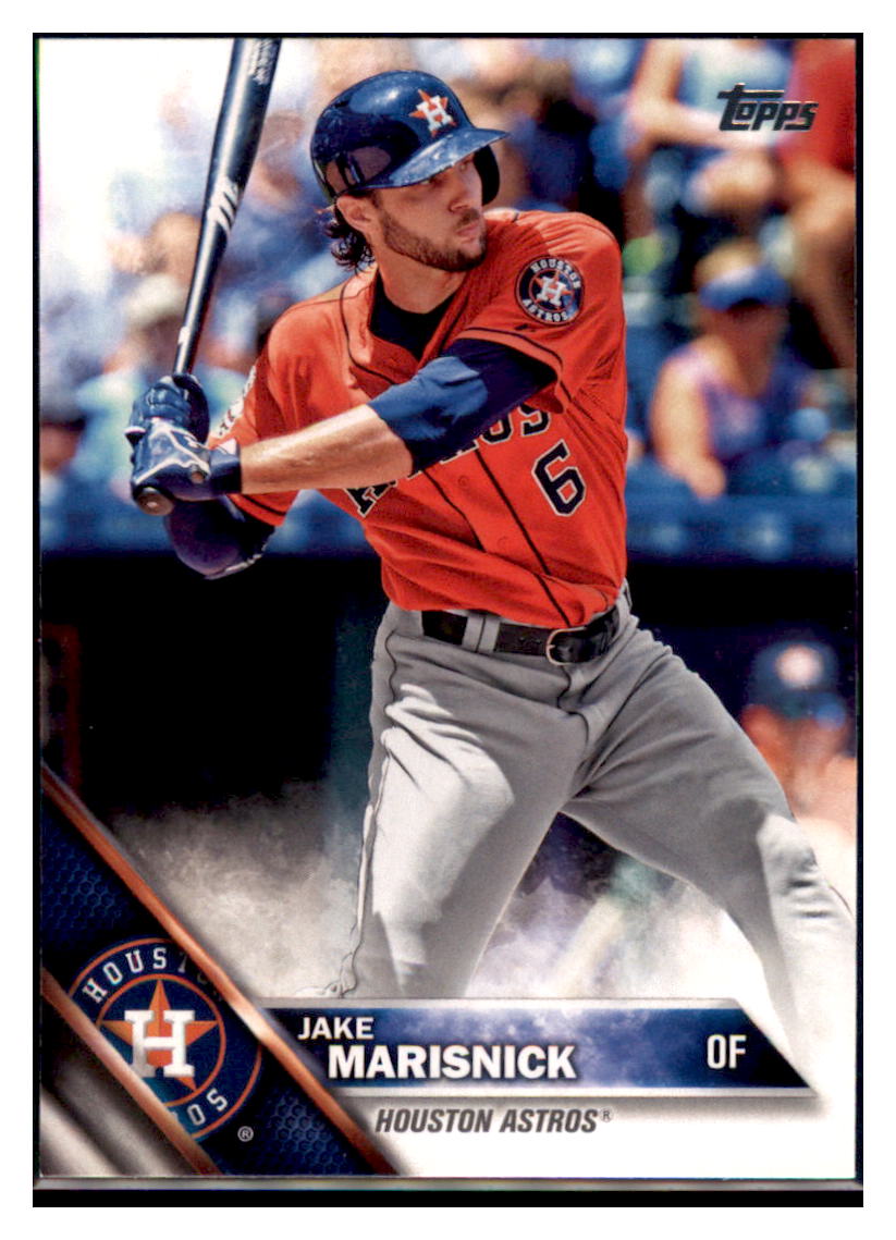 2016 Topps Jake Marisnick  Houston Astros #257 Baseball card   MATV3 simple Xclusive Collectibles   