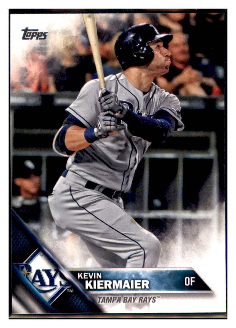 2016 Topps Kevin Kiermaier  Tampa Bay Rays #271 Baseball card   MATV3 simple Xclusive Collectibles   