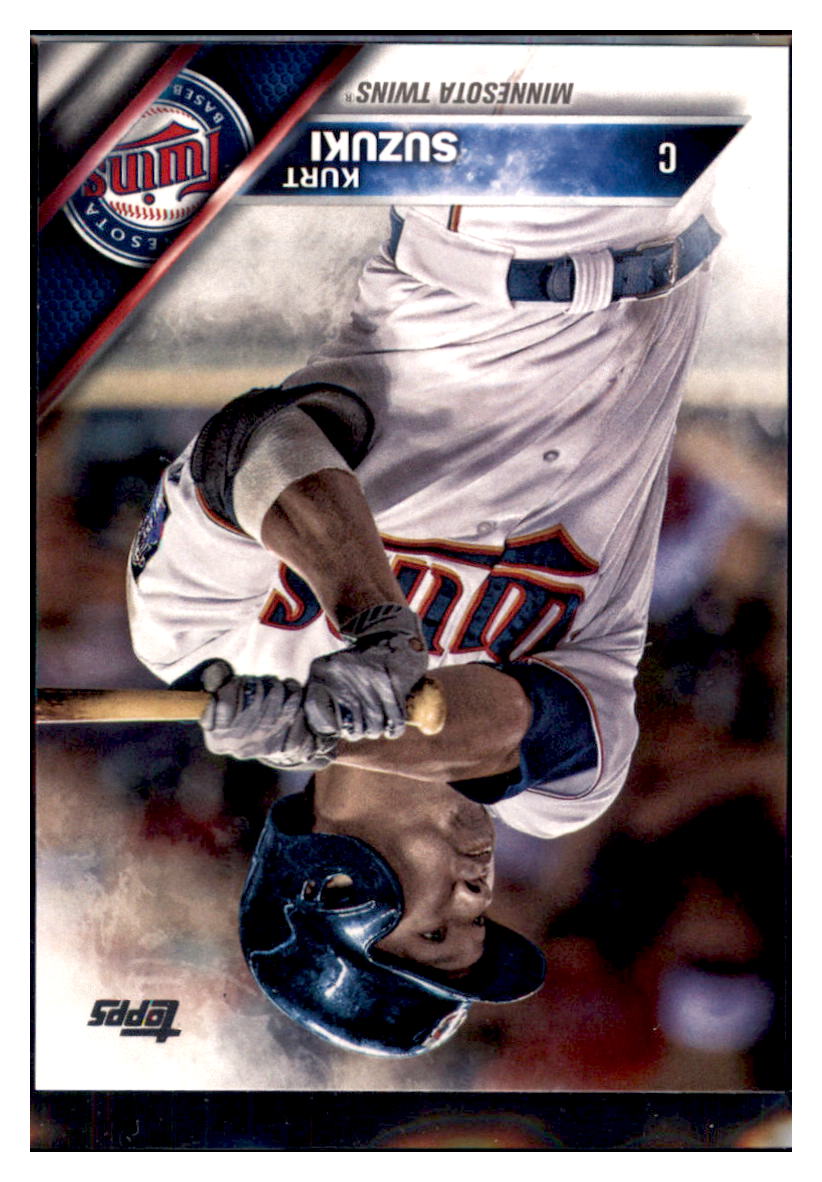 2016 Topps Minnesota Twins Kurt
  Suzuki  Minnesota Twins #MT-2 Baseball
  card   MATV3 simple Xclusive Collectibles   