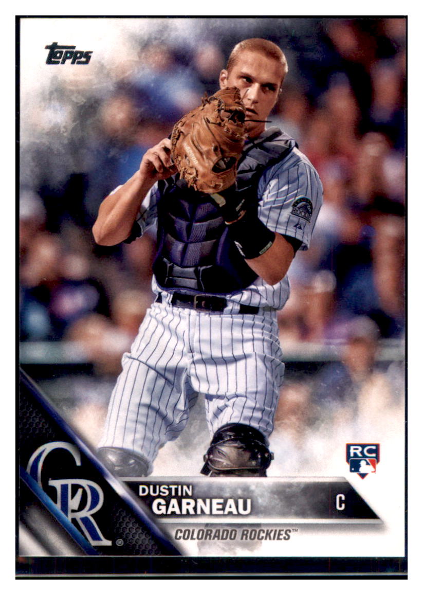 2016 Topps Dustin Garneau  Colorado Rockies #51 Baseball card   MATV3 simple Xclusive Collectibles   