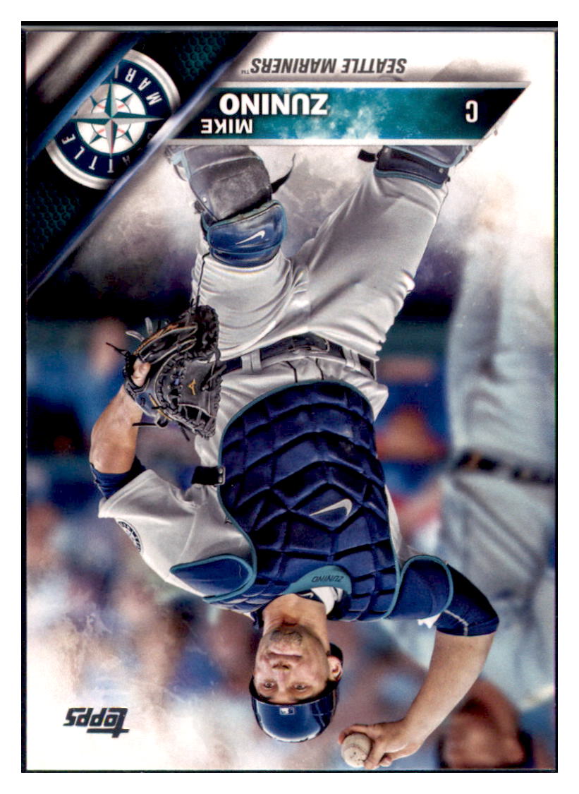 2016 Topps Mike Zunino  Seattle Mariners #210 Baseball card   MATV3 simple Xclusive Collectibles   
