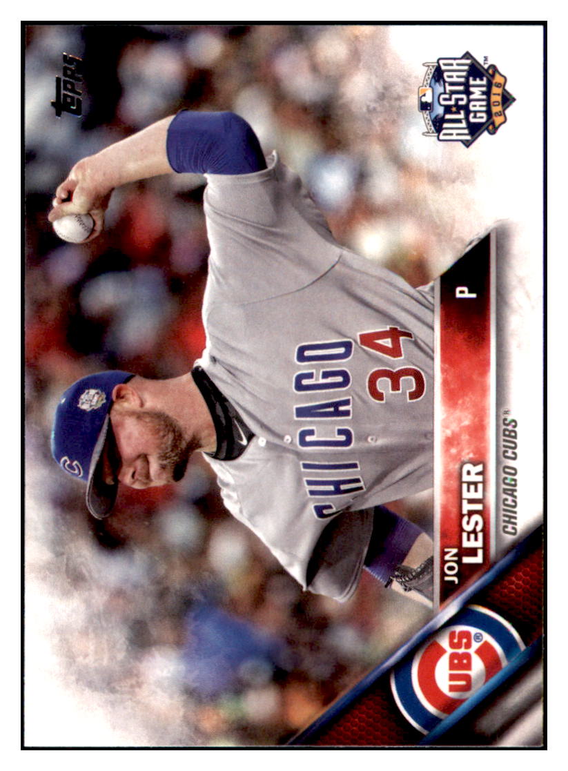 2016 Topps Update Jon Lester  Chicago Cubs #US160 Baseball card   MATV3 simple Xclusive Collectibles   