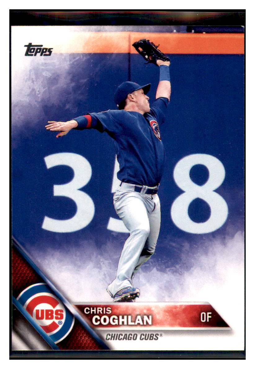 2016 Topps Chicago Cubs Chris
  Coghlan  Chicago Cubs #CC-15 Baseball
  card   MATV3 simple Xclusive Collectibles   