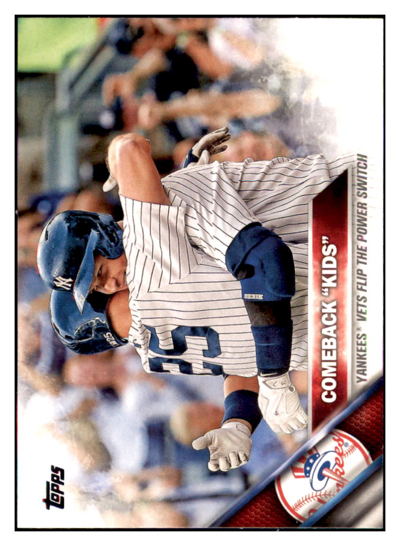2016 Topps Alex Rodriguez / Mark Teixeira
  CL  New York Yankees #329 Baseball
  card   MATV3 simple Xclusive Collectibles   