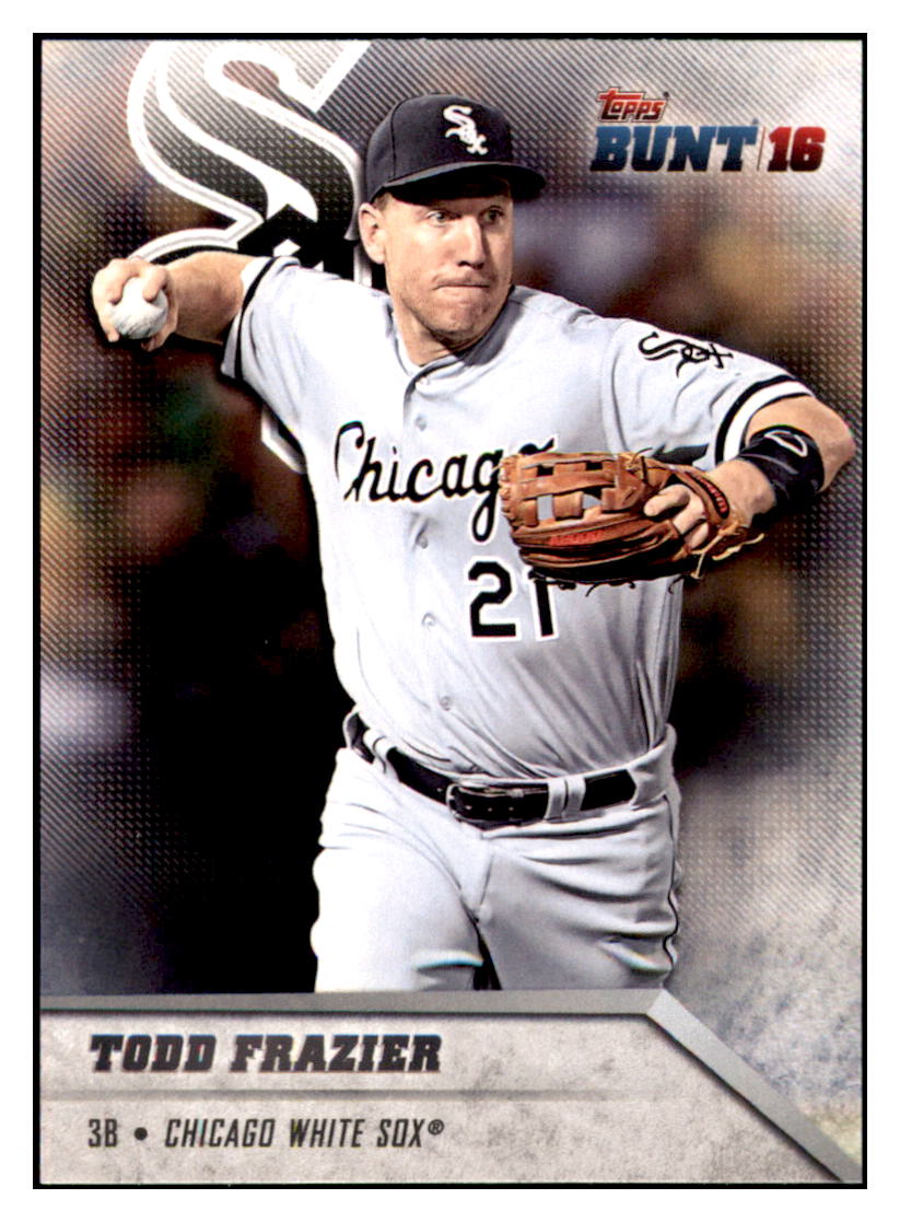 2016 Topps Bunt Todd Frazier  Chicago White Sox #124 Baseball card   MATV3 simple Xclusive Collectibles   