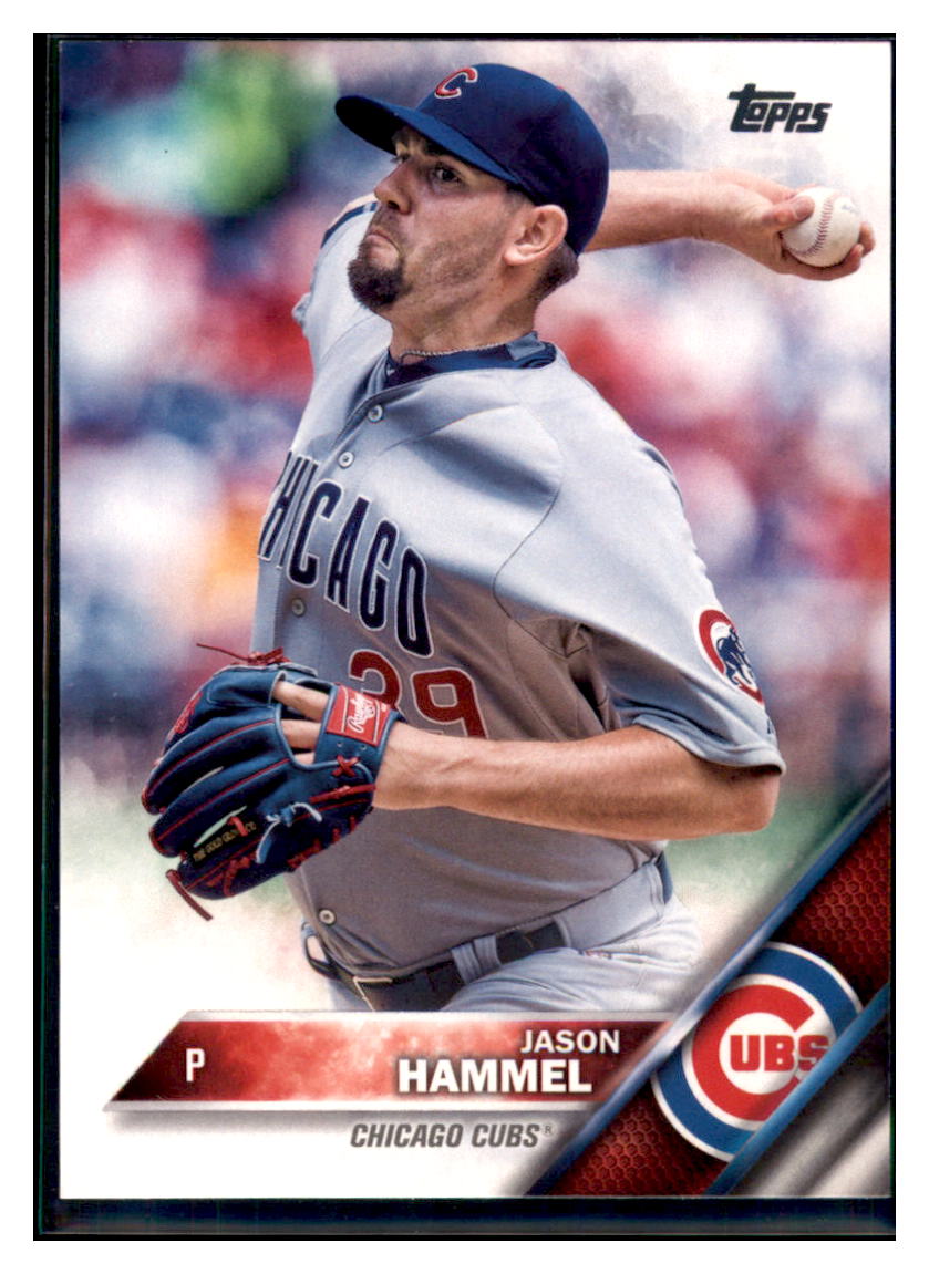 2016 Topps Chicago Cubs Jason Hammel  Chicago Cubs #CC-11 Baseball card   MATV3 simple Xclusive Collectibles   