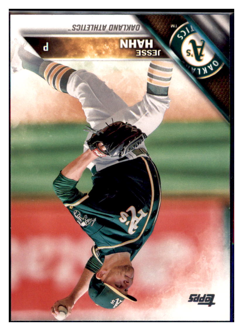 2016 Topps Jesse Hahn  Oakland Athletics #229 Baseball card   MATV3 simple Xclusive Collectibles   