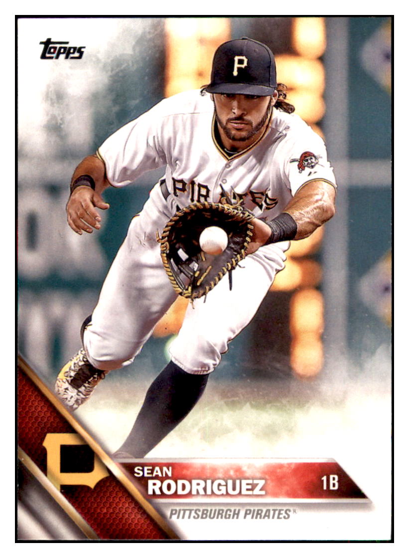 2016 Topps Sean Rodriguez  Pittsburgh Pirates #558 Baseball card   MATV3 simple Xclusive Collectibles   