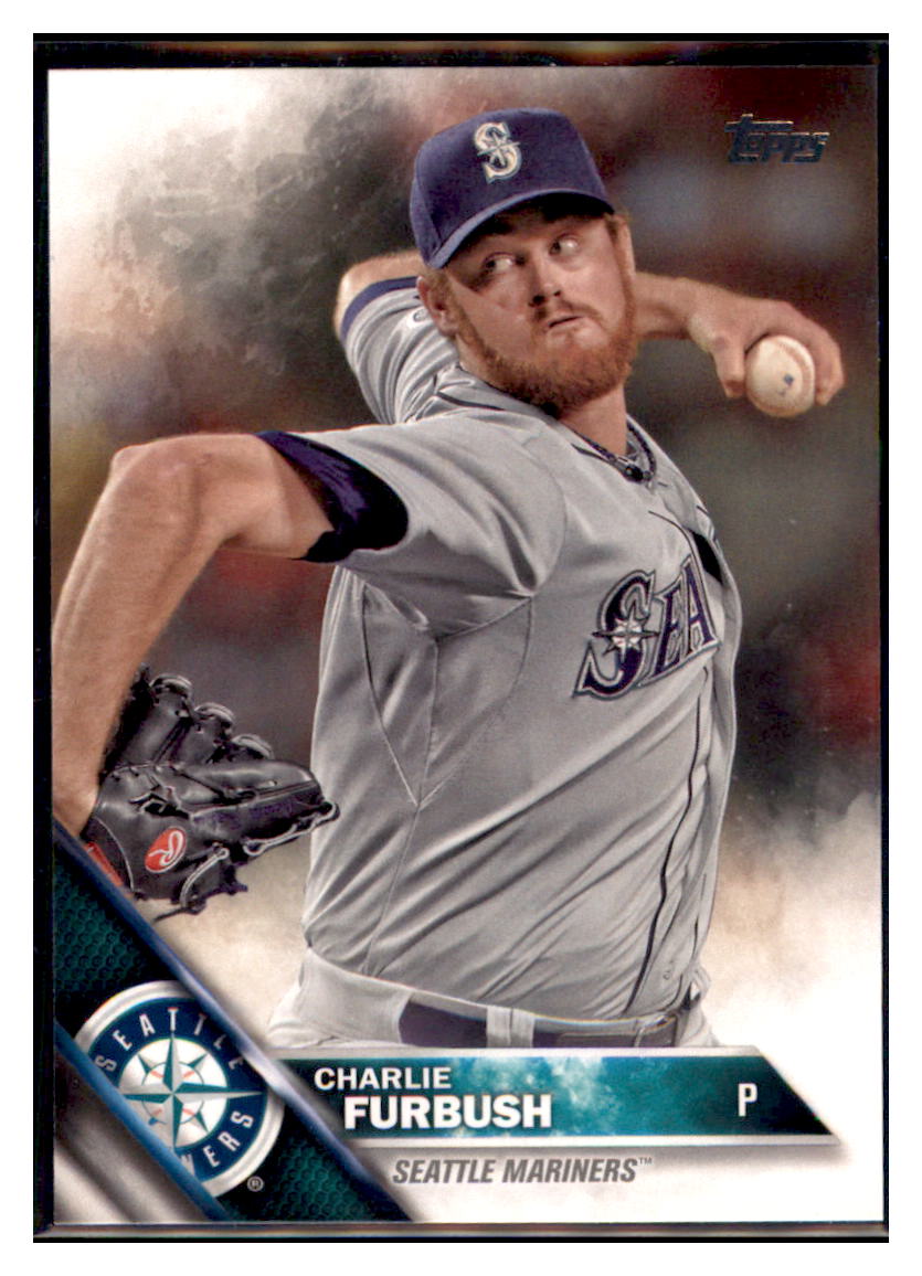 2016 Topps Charlie Furbush  Seattle Mariners #304 Baseball card   MATV3 simple Xclusive Collectibles   