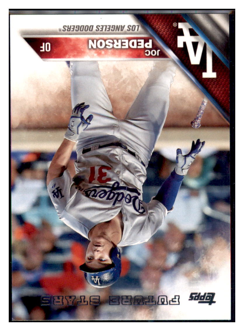 2016 Topps Los Angeles Dodgers Joc
  Pederson  Los Angeles Dodgers #LAD-3
  Baseball card   MATV3 simple Xclusive Collectibles   