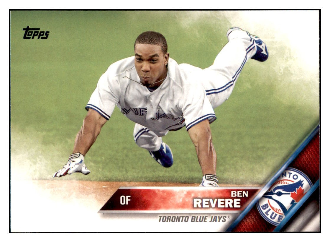 2016 Topps Ben Revere  Toronto Blue Jays #349 Baseball card   MATV3 simple Xclusive Collectibles   