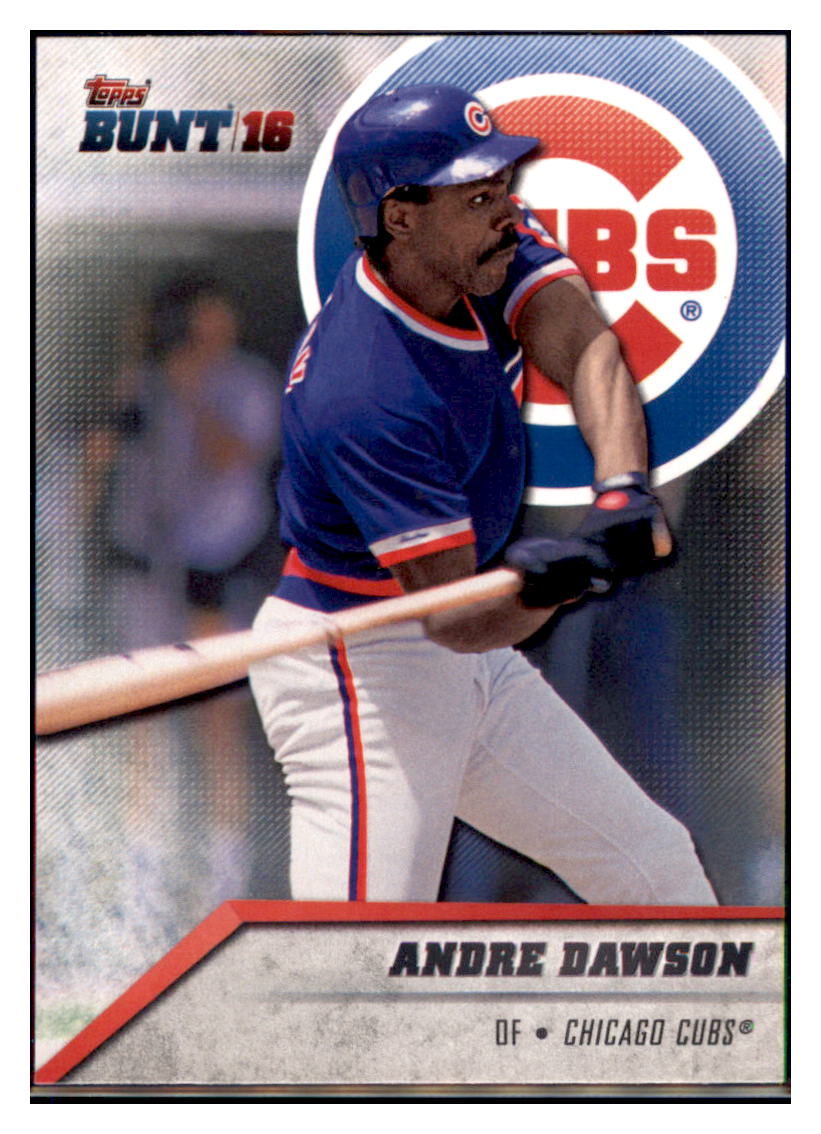 2016 Topps Bunt Andre Dawson  Chicago Cubs #194 Baseball card   MATV3 simple Xclusive Collectibles   