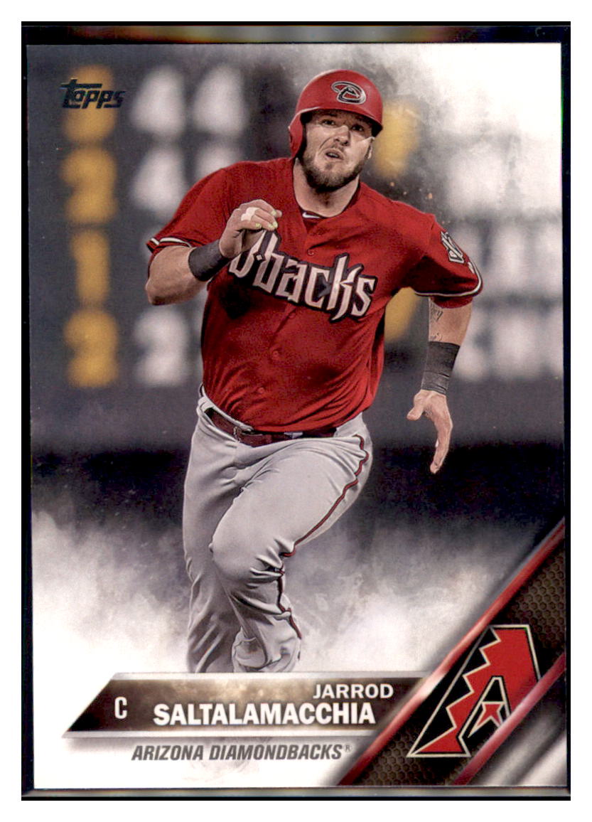 2016 Topps Jarrod Saltalamacchia  Arizona Diamondbacks #306 Baseball
  card   MATV3 simple Xclusive Collectibles   