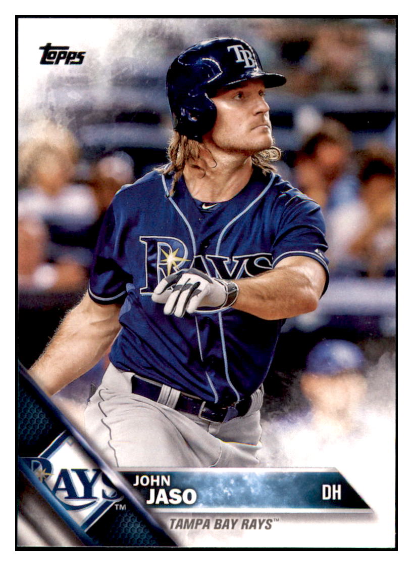 2016 Topps John Jaso  Tampa Bay Rays #192 Baseball card   MATV3 simple Xclusive Collectibles   