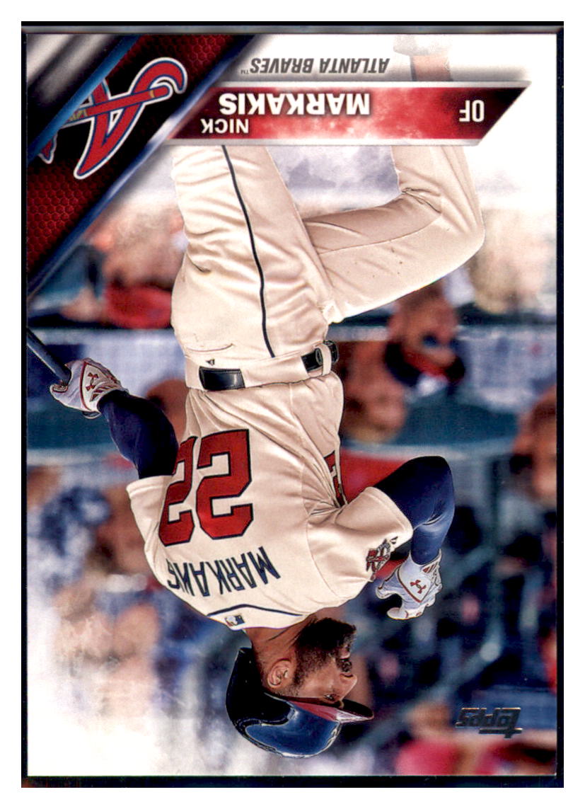 2016 Topps Nick Markakis  Atlanta Braves #240 Baseball card   MATV3 simple Xclusive Collectibles   